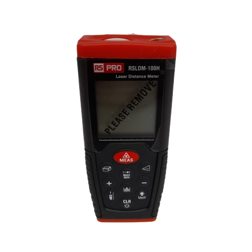 RS PRO RSLDM-100H Laser Distance Measurer in Box (MR)