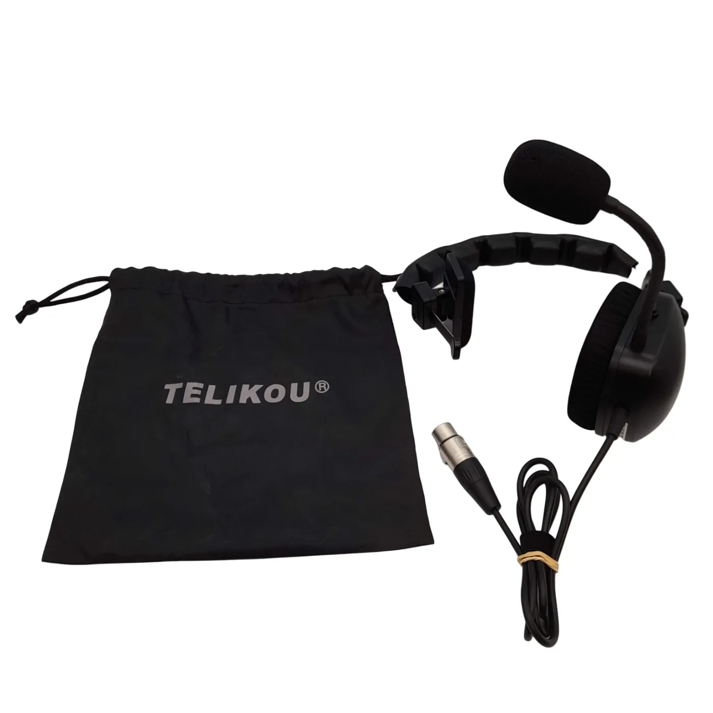 Telikou HD-101 Single Ear Headset Black (WL 1420921)