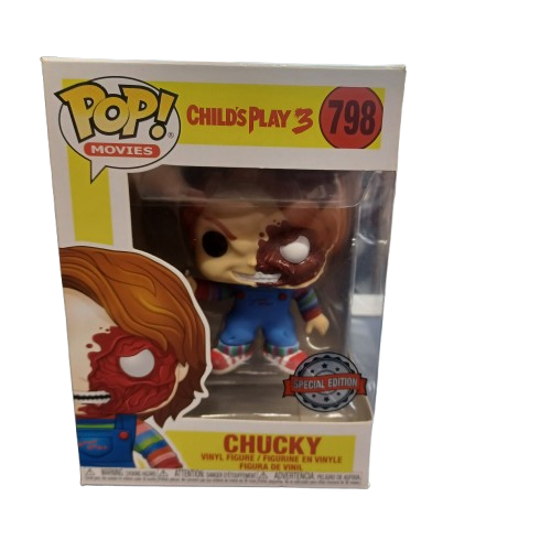 Funko Pop Vinyl Movies Child’s Play 3 Chucky Half Face 798 (lel)