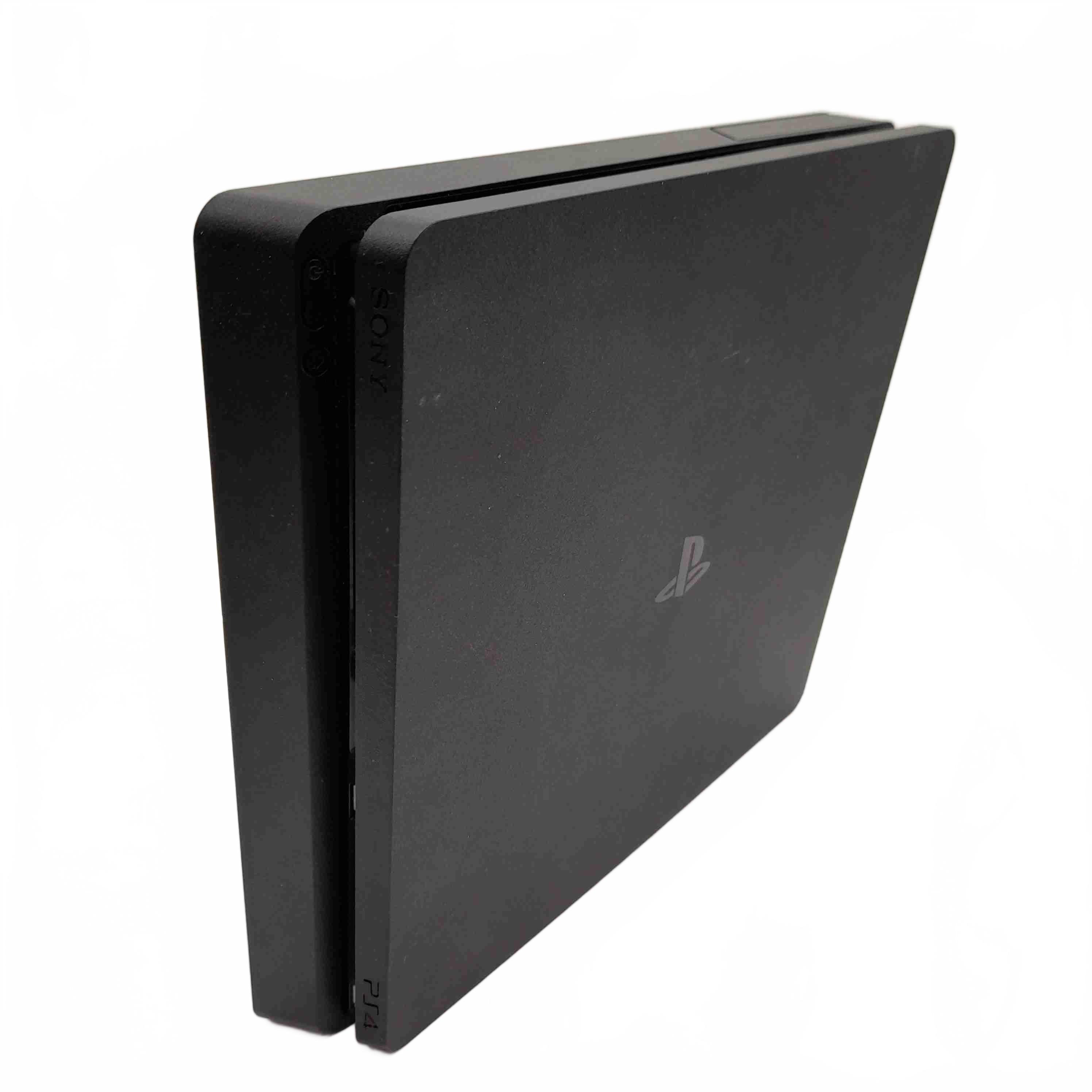 Sony PlayStation 4 Slim Console 1TB CUH-2202B Black With Leads No Controller Good Working Condition (WL1434709)