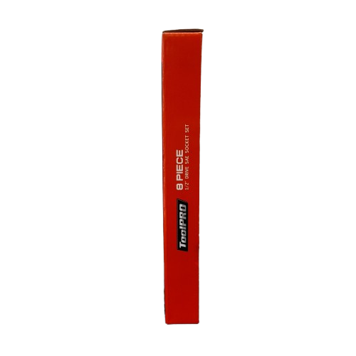 ToolPRO Socket Rail Set 1/2″ Drive SAE 8 Piece (MR)