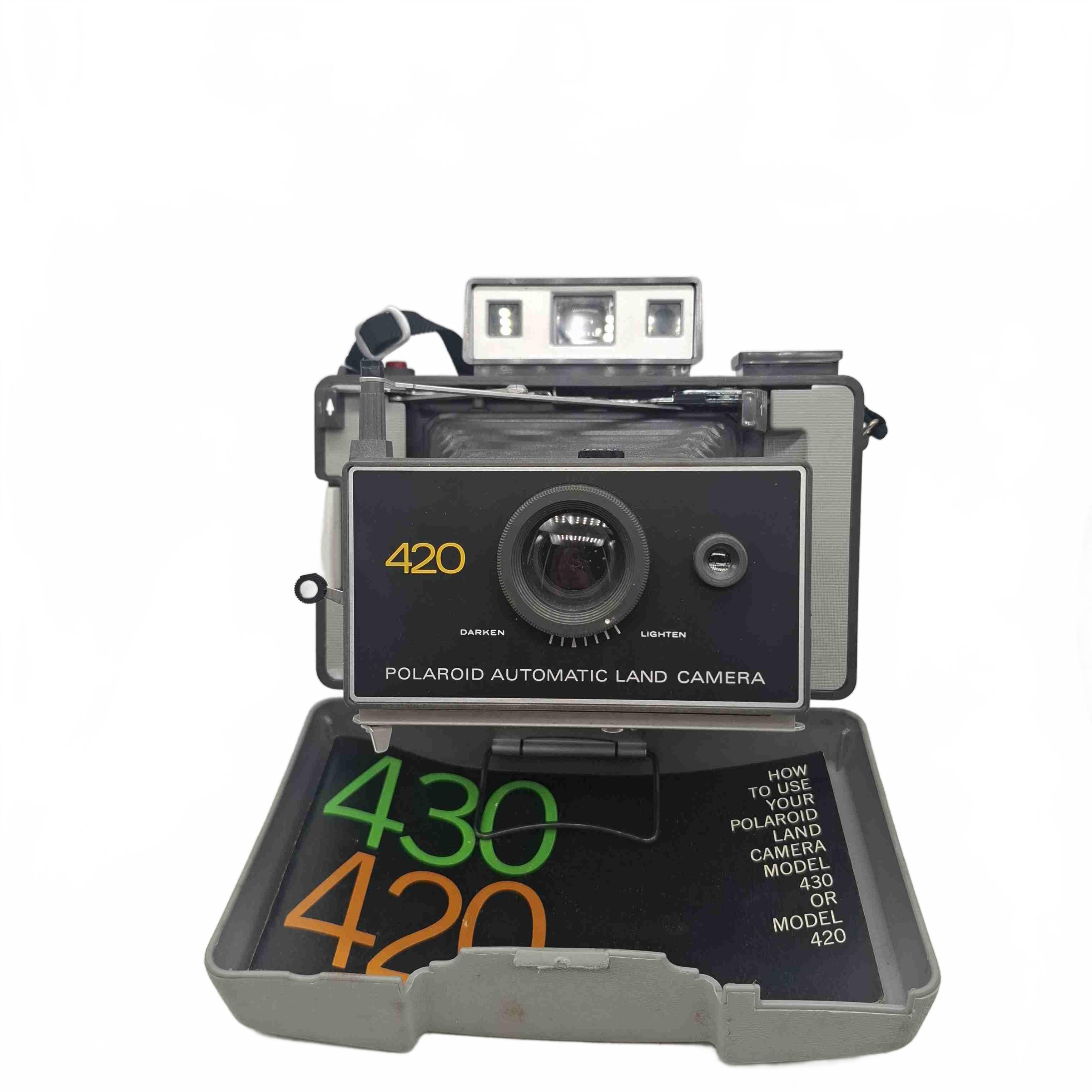 Polaroid Camera 420 With Spare Film and Hard Case (WR 1431854)