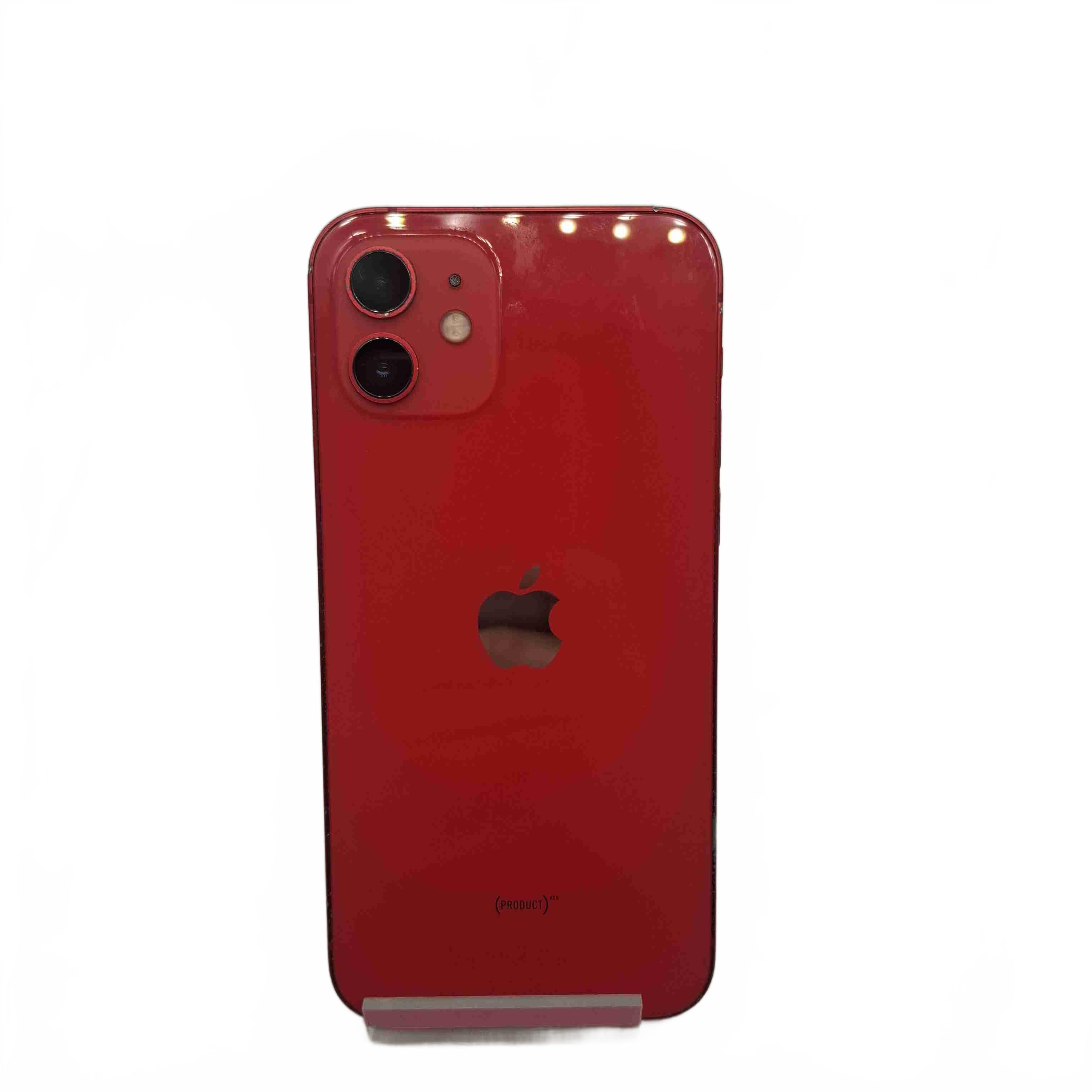 *SOLD AS IS* Apple iPhone 12 128GB Product Red A2403 Mobile Phone *Speakers Blown* (1432031)