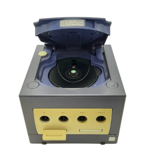 Nintendo GameCube Console – Purple With memory Card, Power Adapter & AV Leads