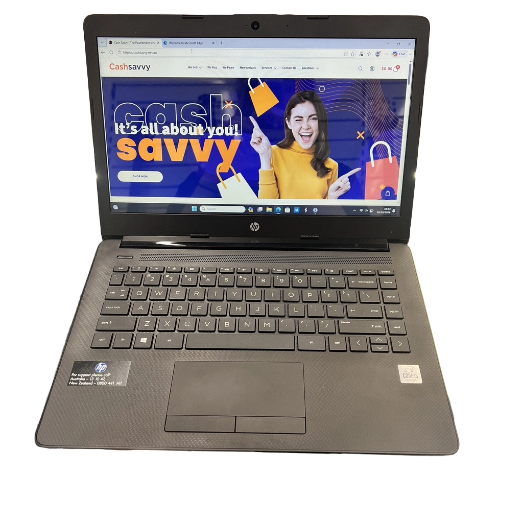 HP Laptop 14-CK2010TU Black 14″ Intel Core i5 8GB RAM 256GB SSD  (MK)