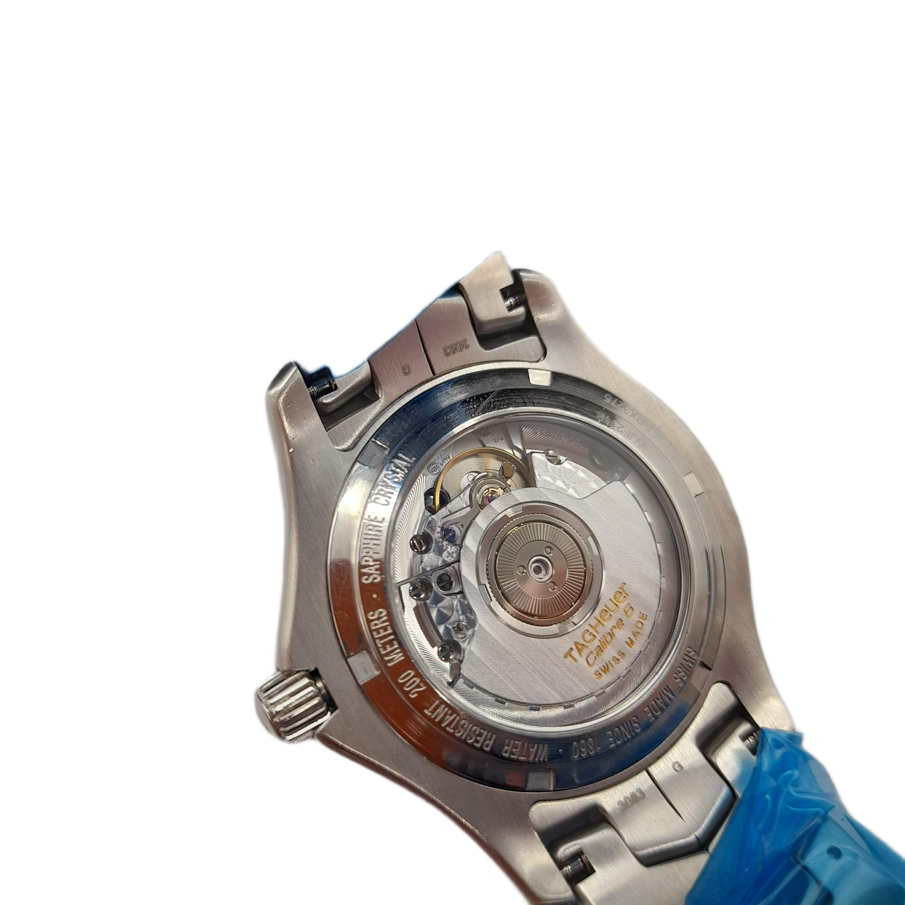 Tag Heuer Link Automatic Calibre 6 200m Mens Watch WJF211B With Case  With Case (WL 1343673)