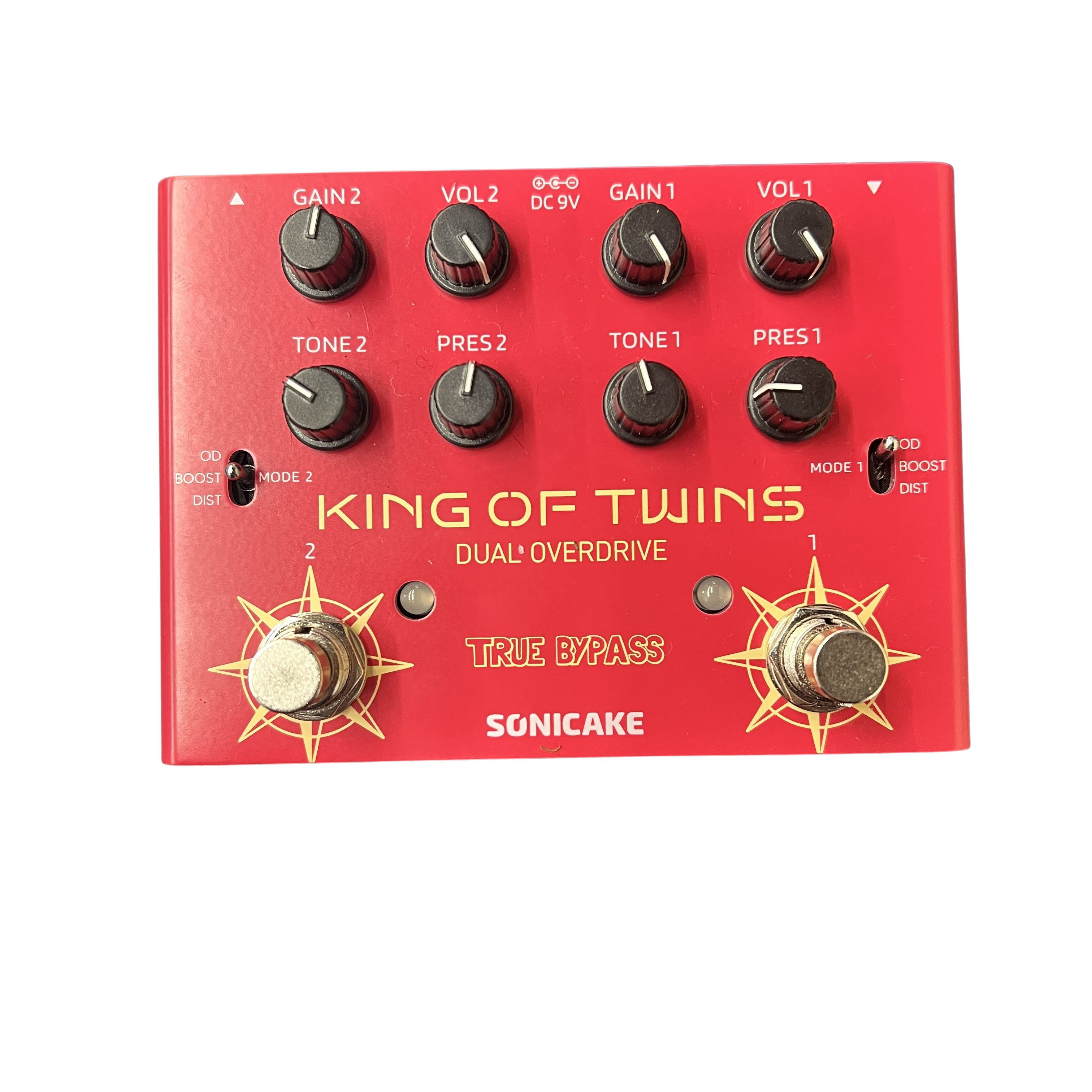 SONICAKE King of Twins Dual Overdrive Pedal (MK)