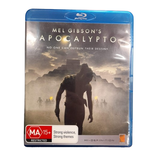 Apocalypto (2006) Bluray, Excellent Condition With Case