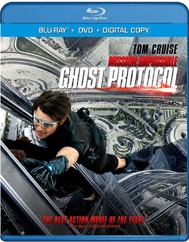 Mission Impossible Ghost Protocol Blu Ray Very Good Comdition (CP)