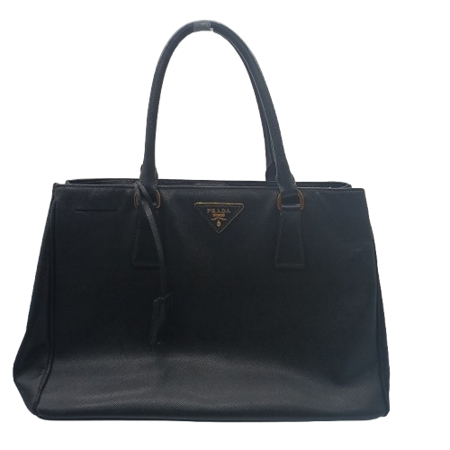 Prada Saffiano Galleria LA Medium Handbag With Cerificate Of Authenticity – Good Condition * Some Wear* No Side Strap Included  (CP)