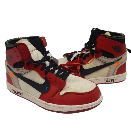 OFF-WHITE x Air Jordan 1 High OG Chicago In Box With Extra Laces