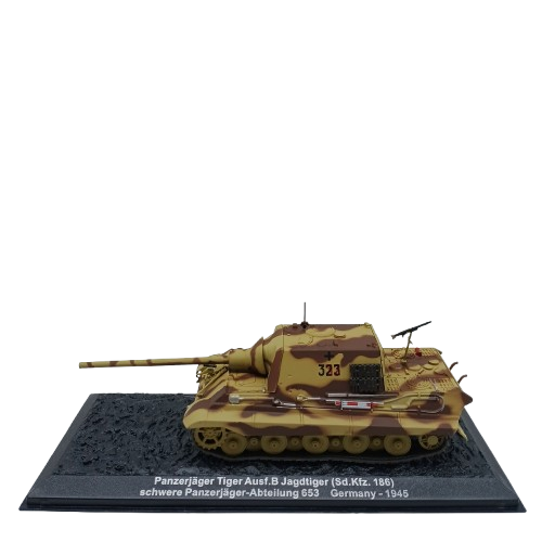 Combat Tanks Collection Panzerjager Tank Panzerjager Brown With Magazine And Case (CP)