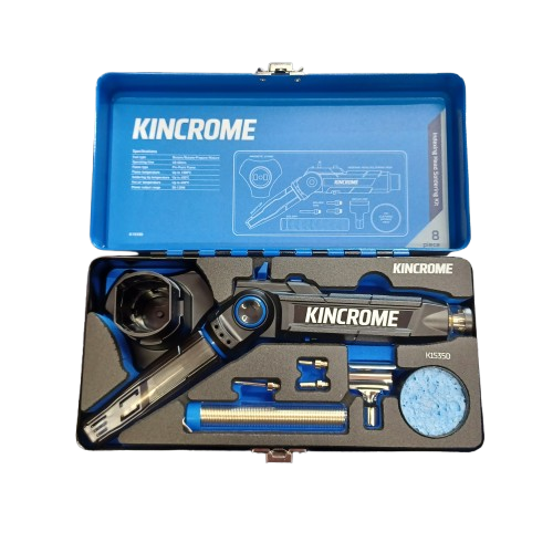 Kincrome 4 in 1 Indexing Gas Soldering Iron Kit In Hard Case  (LE)