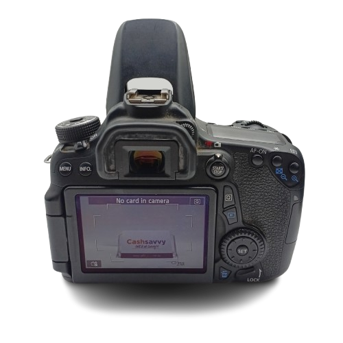 Canon EOS 70D Digital Camera With Battery And Battery Charger *Flash Clip Broken (WR 1391020)