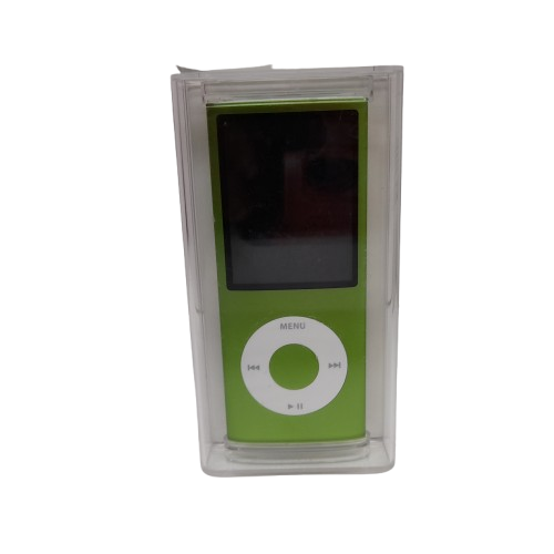 Apple iPod Nano 4th Gen MB745ZP/A 8GB Green in Case with Charger and Headphones (LN)