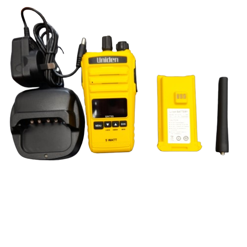 Uniden UH755Y Two Way Radio Yellow (LN)
