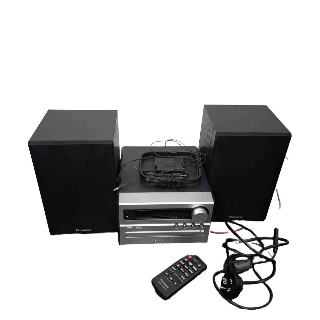 Panasonic Stereo SC-PM250 + Box + Mini Speakers + Remote (WR 1429129)
