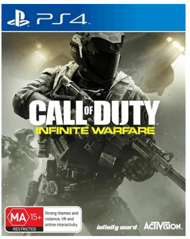 Call Of Duty Infinite Warfare PS4 Game Good Condition No Manual