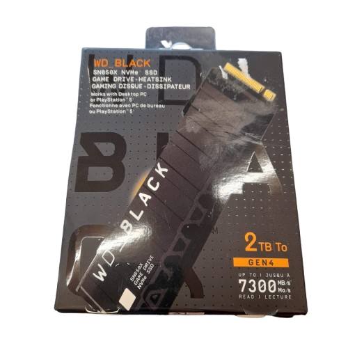 Western Digital Black SN850X NVMe SSD, 2TB, M.2, 5 Yrs (MR 1342913)