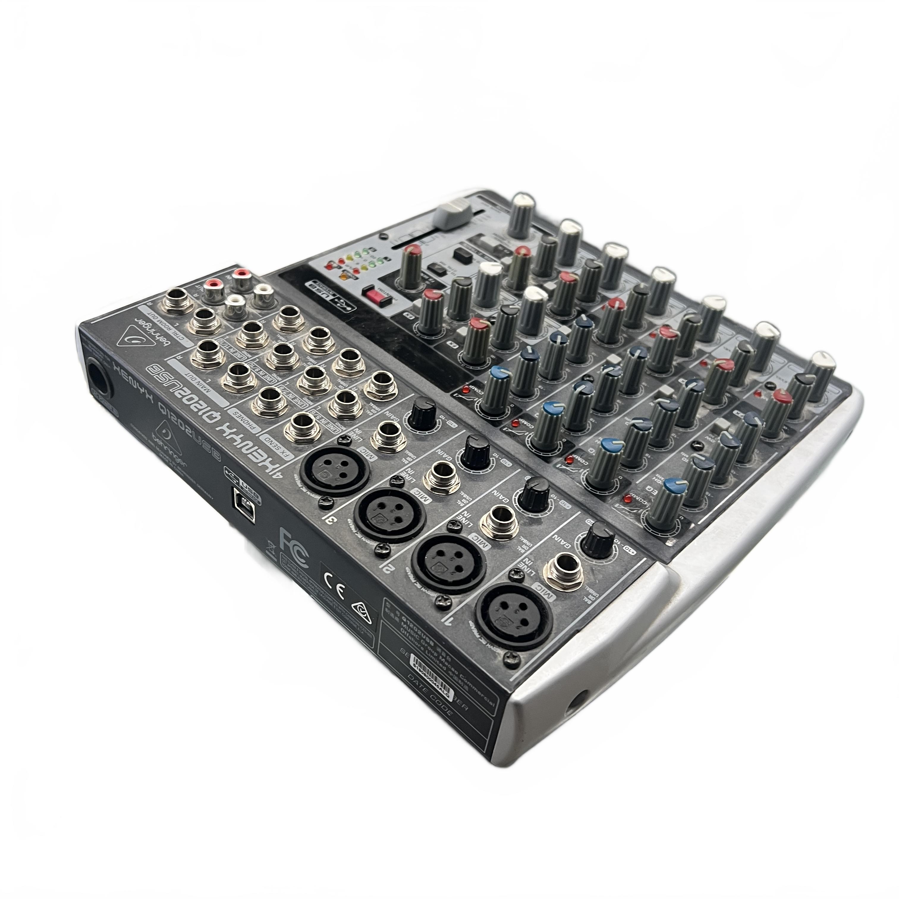 Behringer Xenyx Q1202USB 12-Input Mixer Grey (MK)