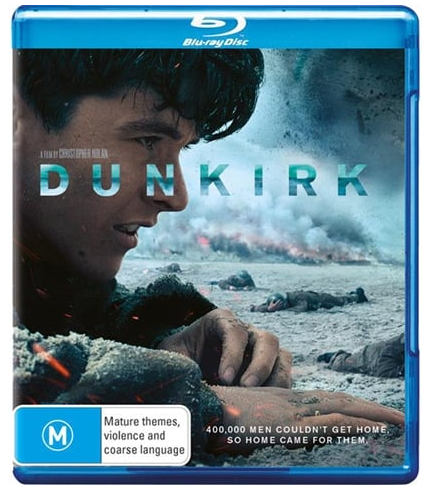Dunkirk Blu Ray + Digital Ultraviolet Good Condition (CP)