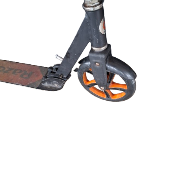 Razor A5 Lux Light-Up Scooter Black and Orange (JN) Pickup