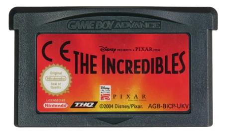 The Incredibles Gameboy Advance Game Cartridge Only (CP-1352671)