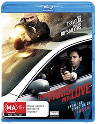 From Paris With Love Blu Ray Good Condition (CP)