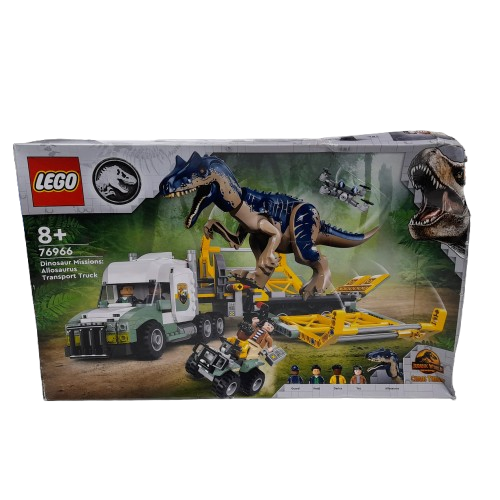 Lego 76996 Jurassic Park Dinosaur Missions: Allosaurus Transport Truck Unopened
