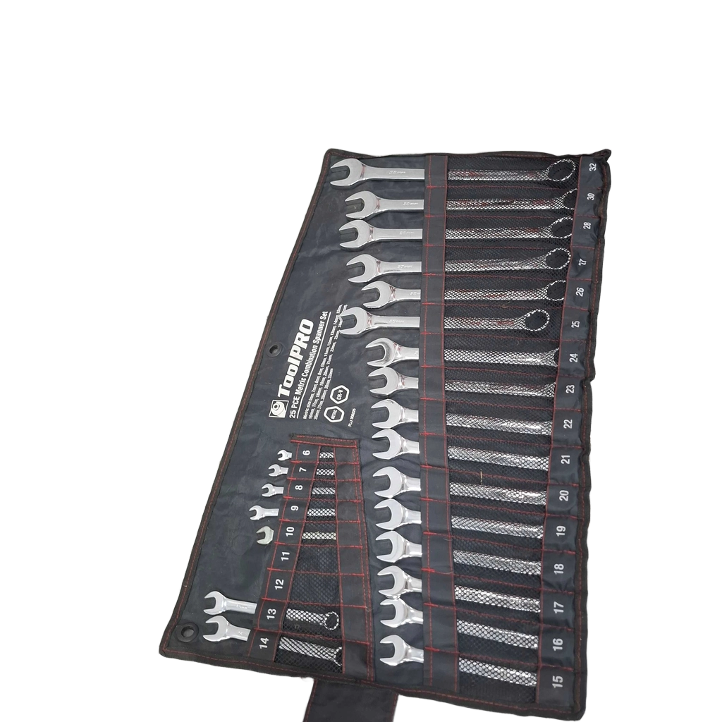 Toolpro 25 Piece Metric Combination Spanner Set (WR 1425541)