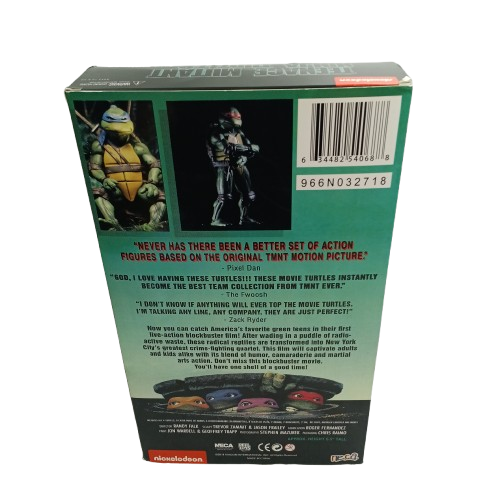 NECA Teenage Mutant Ninja Turtles TMNT The Figures, Like NEW USED Condition, Light Box Wear (NA 1425097)