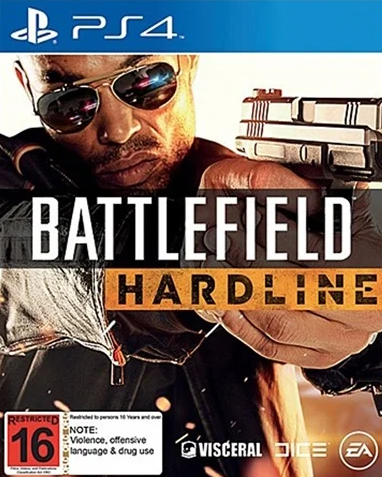 Battlefield Hardline PlayStation 4 Good Condition No Manual (MR)