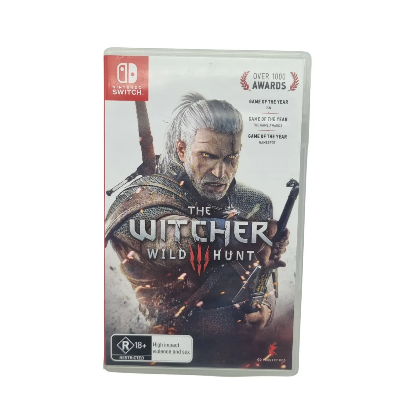 Nintendo Switch Game: The Witcher 3 Wild Hunt