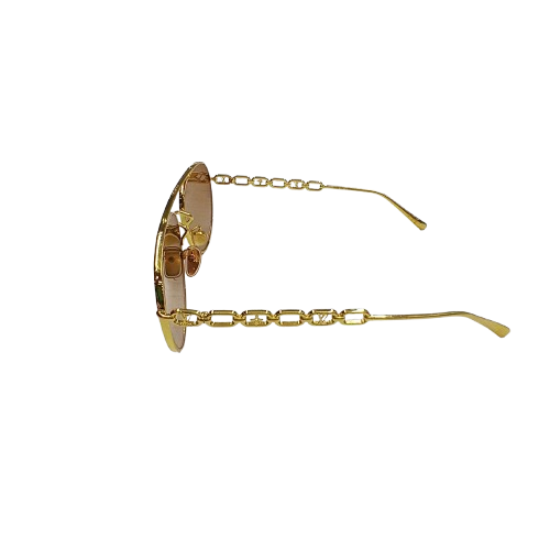 Louis Vuitton Sunglasses Z1539E Gold (NA)