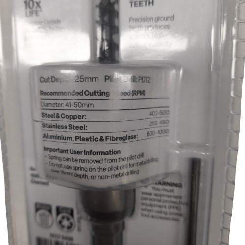 Sutton TCT Hole Cutter H117 0400 40mm Blue (LN)