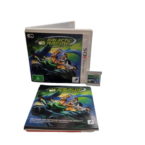Ben 10 Galactic Racing Nintendo 3DS Game (lel)