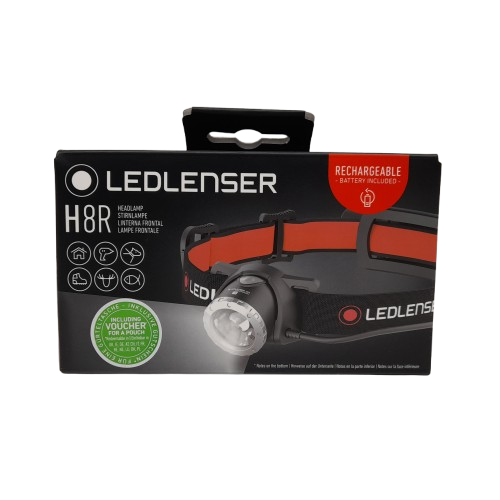 Ledlenser H8R Rechargeable Headlamp in Box Like New (JN)