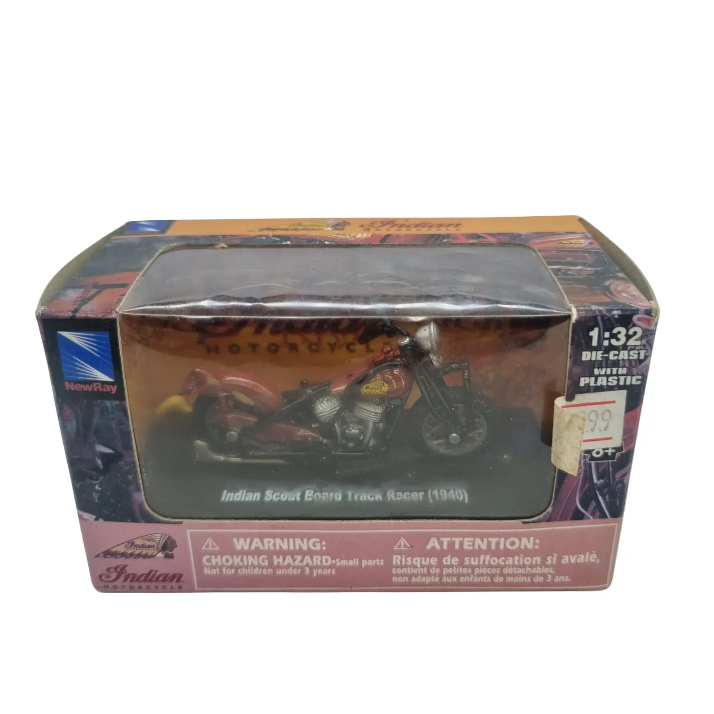Indian Scout Board Track Racer 1940 In Box