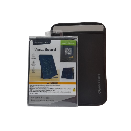 BOOGIE BOARD M25D10 Black Versa Board Reusable Notepad (LN)