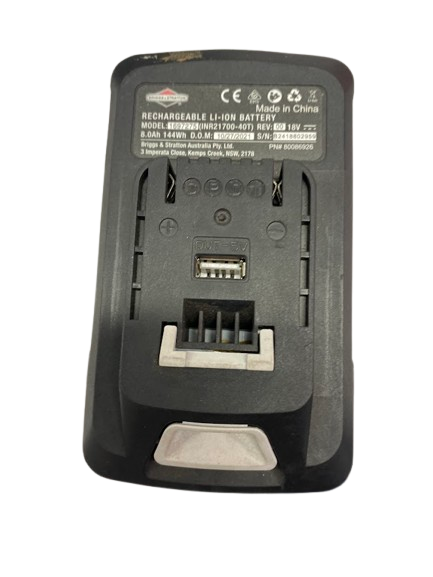 Briggs & Stratton 18V 5.0Ah Lithium-Ion Battery 1697275 Black (NG)