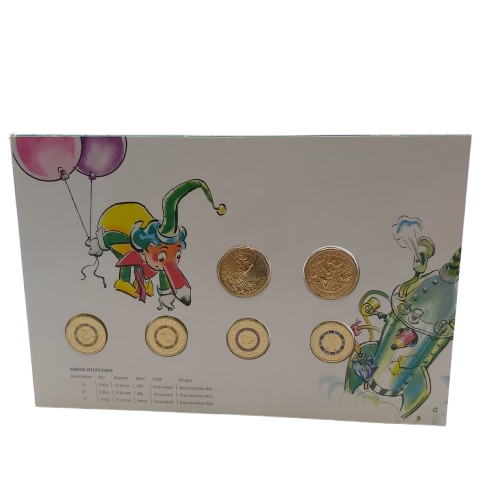Mr Squiggle And Friends Coins 2019 Collection Complete Set
