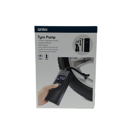 Anko Tyre Pump (In The Box) CP