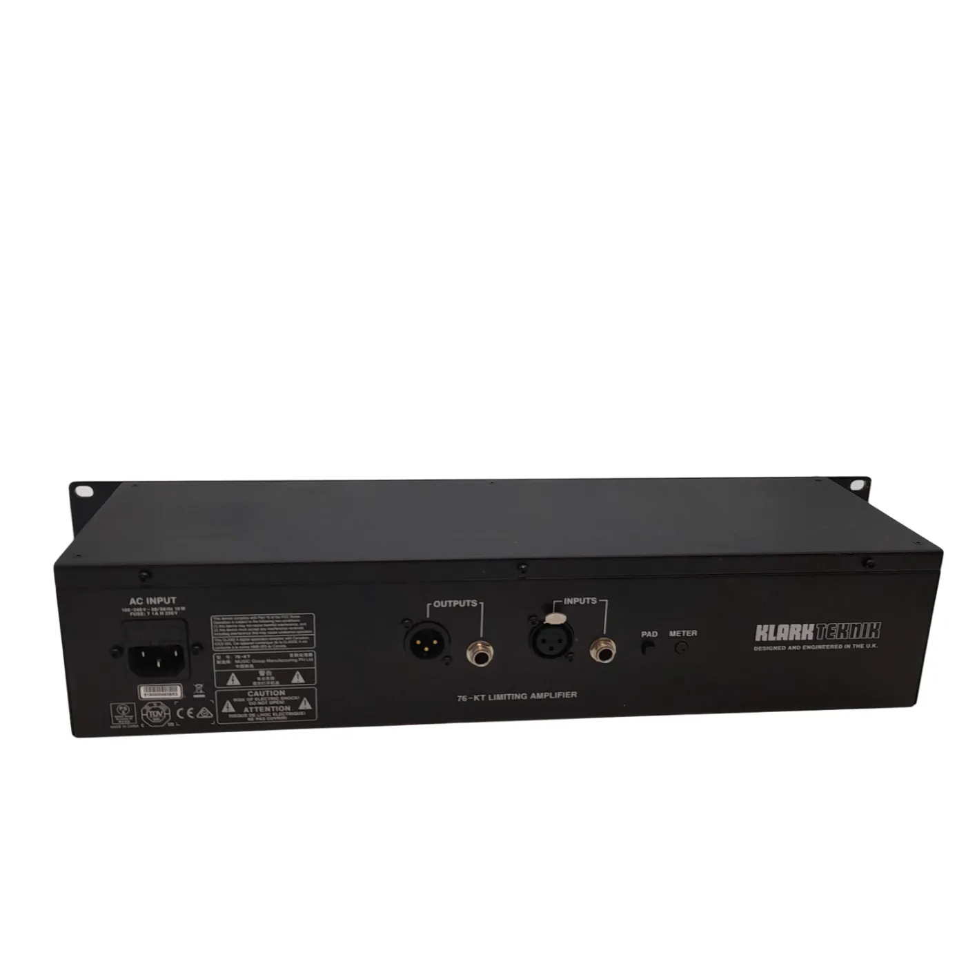Klark Teknik Compressor Gate 76-KT With Box + AC Power Cord (WR)