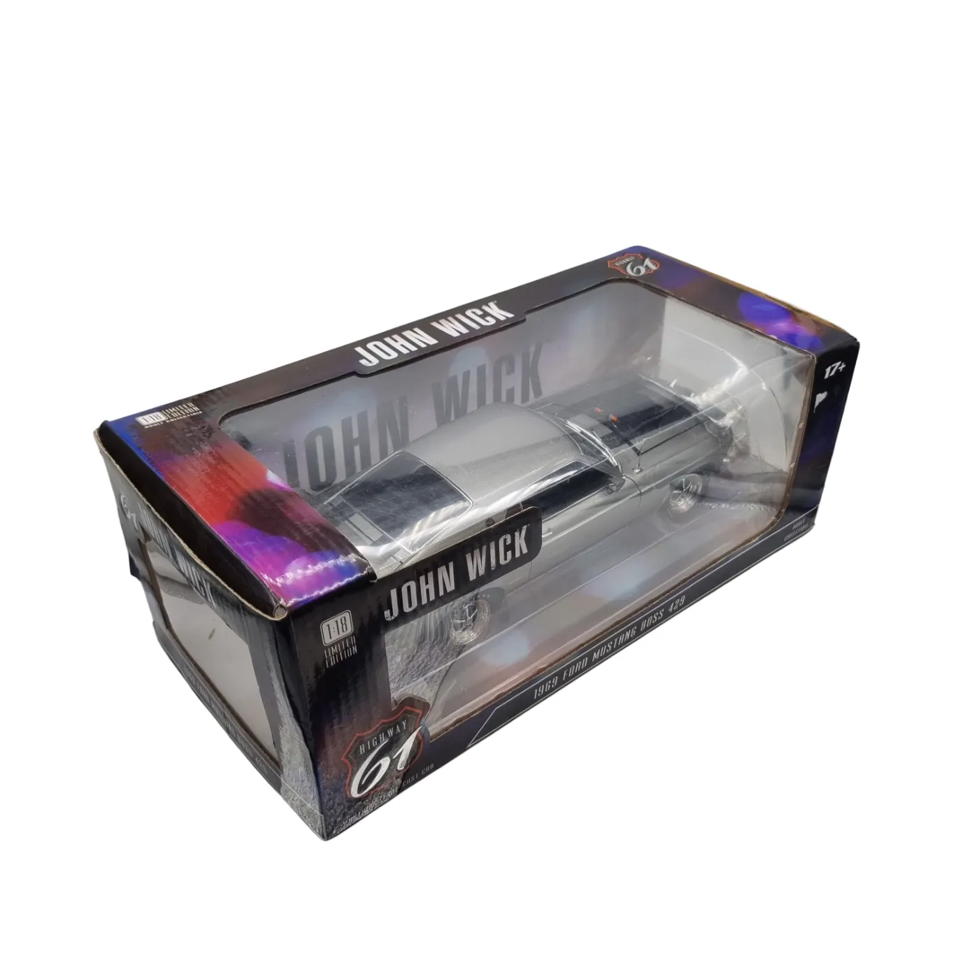 1969 Ford Mustang Boss 429 ‘John Wick’ Diecast Model Car (HWY-18016) (WR 1397632)