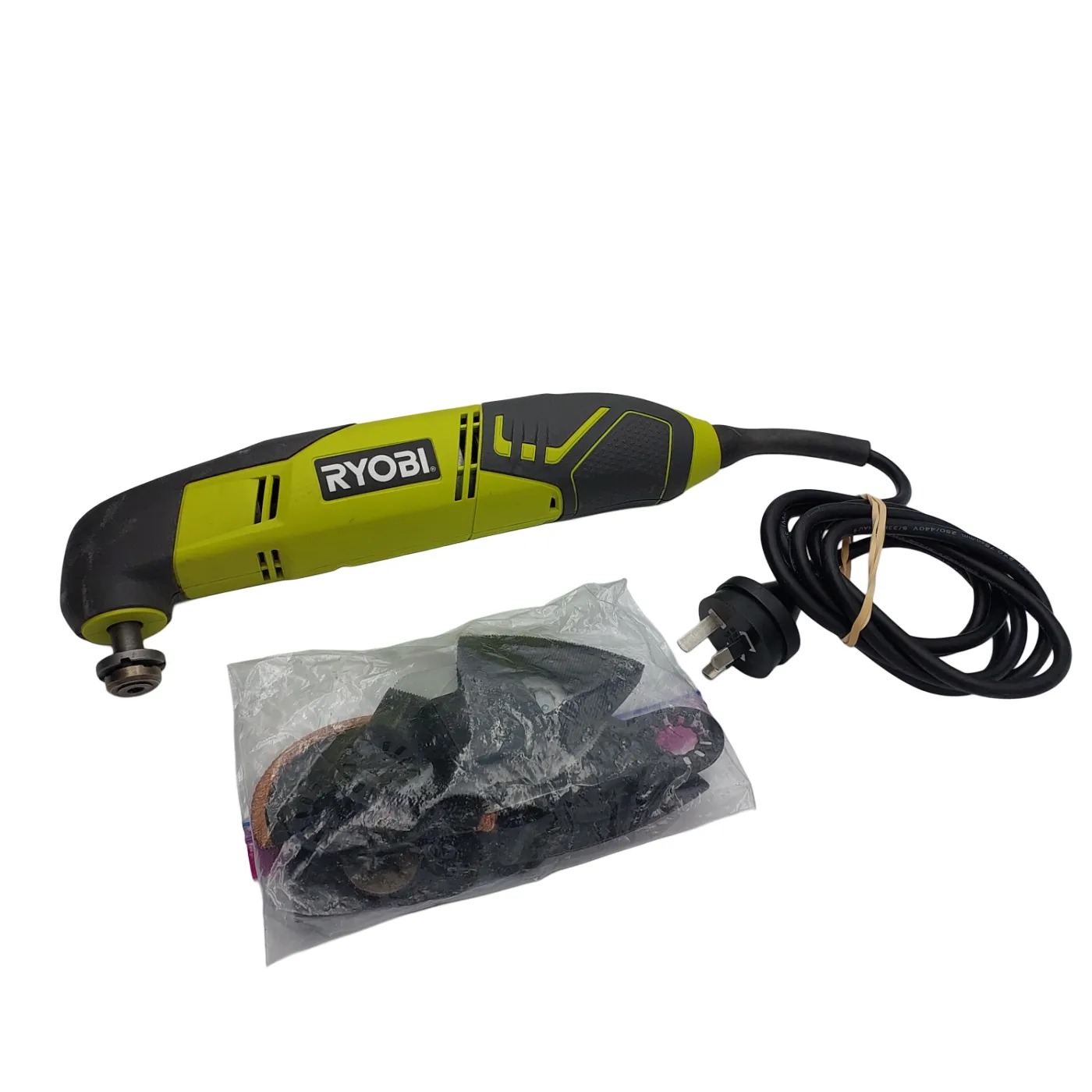 Ryobi Corded Multi Tool RMT2004 + Attachments (GB 1420259)