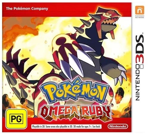 Nintendo DS Pokemon Omega Ruby, Very Good Condition, With Case No Manual