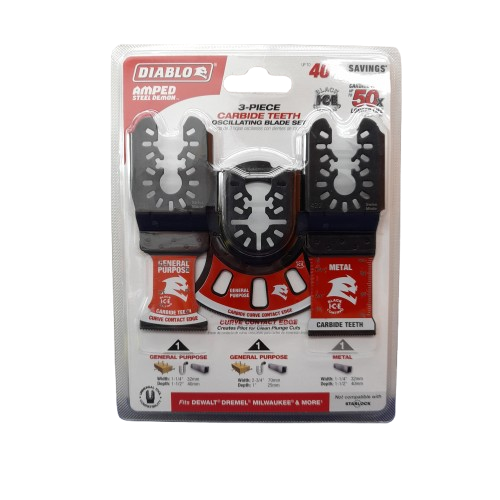 Diablo Carbide Multi Tool Blade – 3 Pack (Like New) (MR)