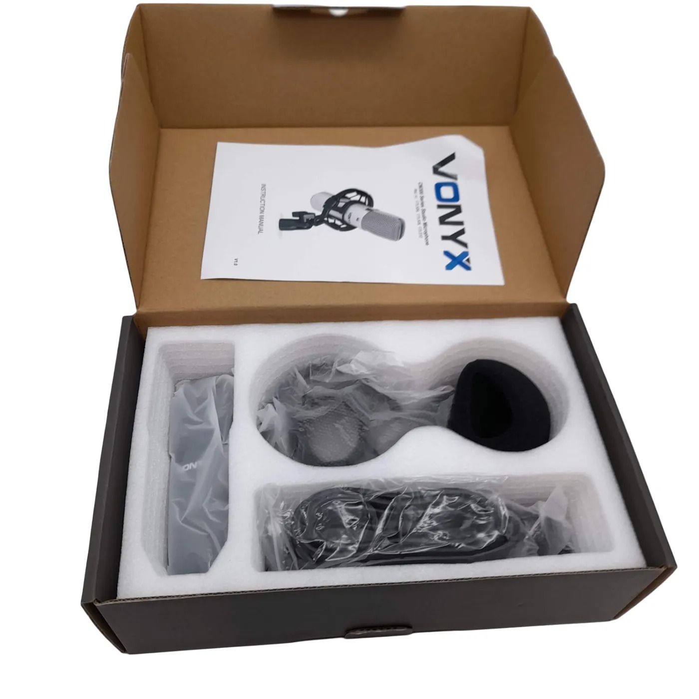 Vonyx CM300B Microphone Kit Black (WL 1420926)