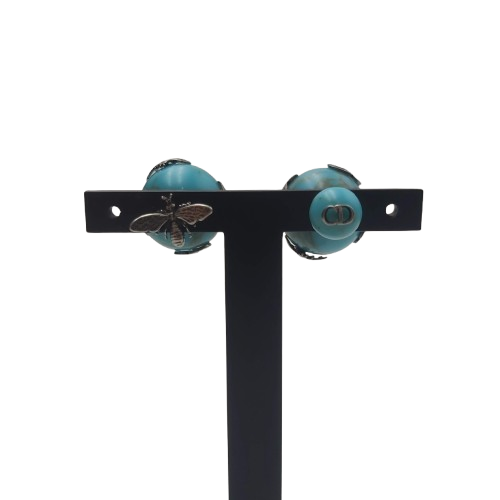 Christian Dior Turquoise Mise en Dior Tribales Earrings