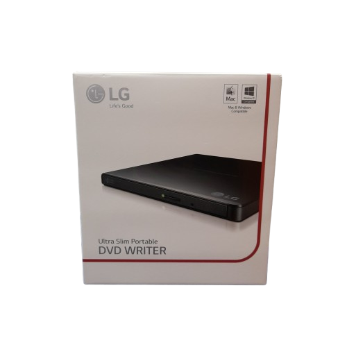 LG Ultra Slim Portable DVD Writer Like New GP65 (JN)